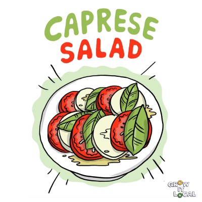 Learn how to grow & prepare a Caprese Salad live with Paul West (River Cottage Australia)