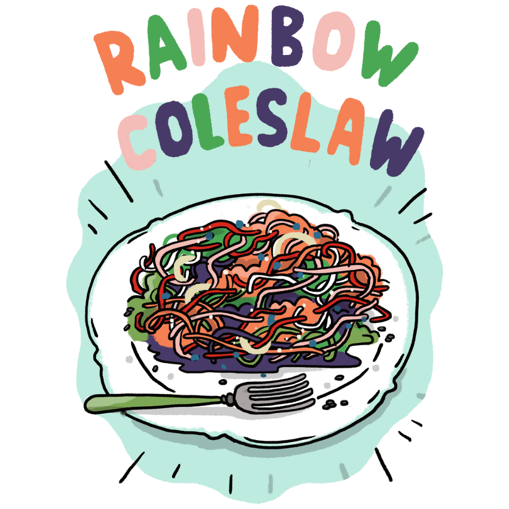 Rainbow Slaw