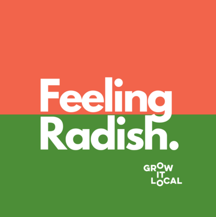 Feeling Radish by Grow It Local logo