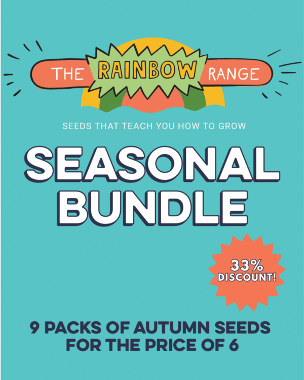 Seasonal seed bundle with discount offer.