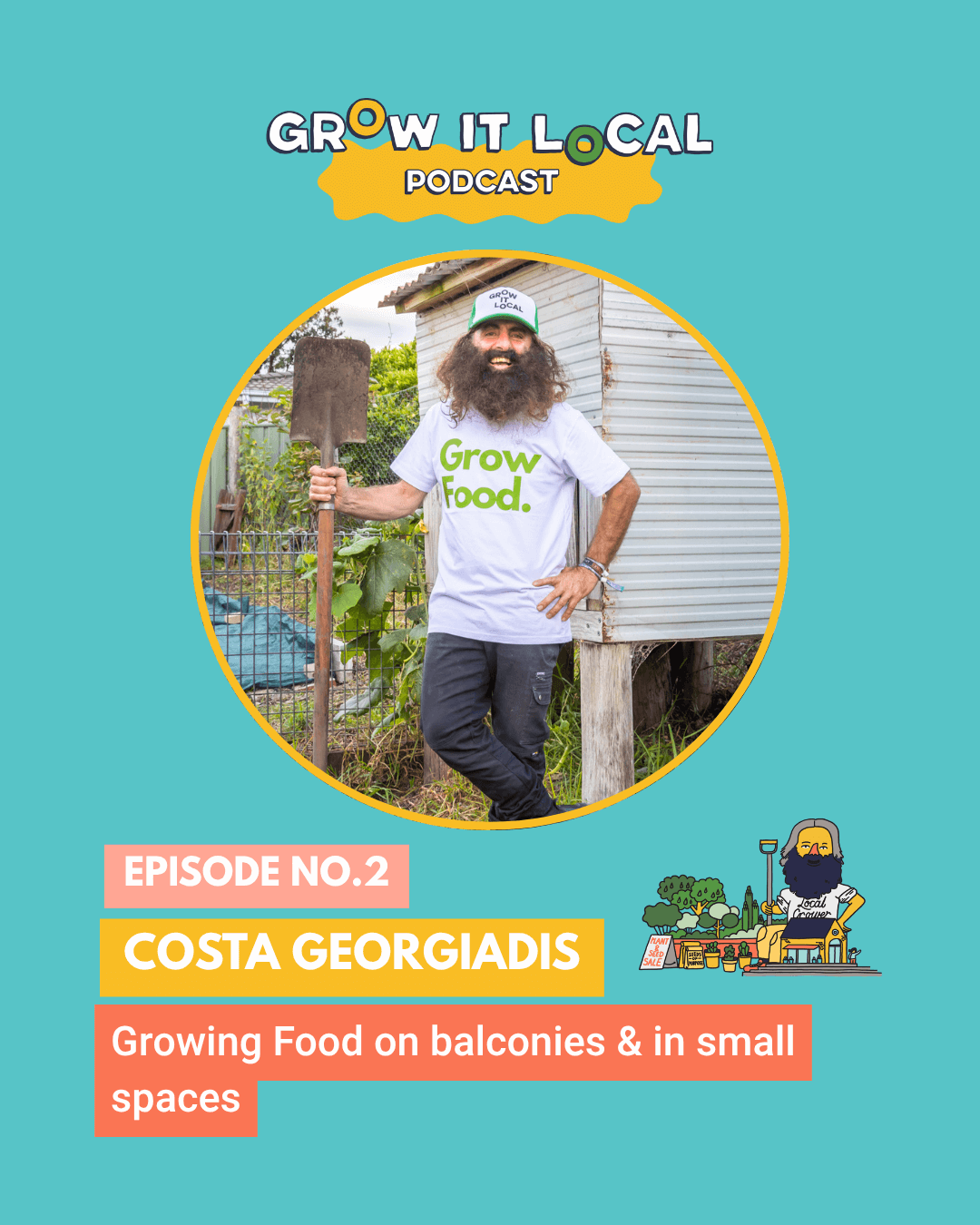Grow It Local podcast on balcony gardening