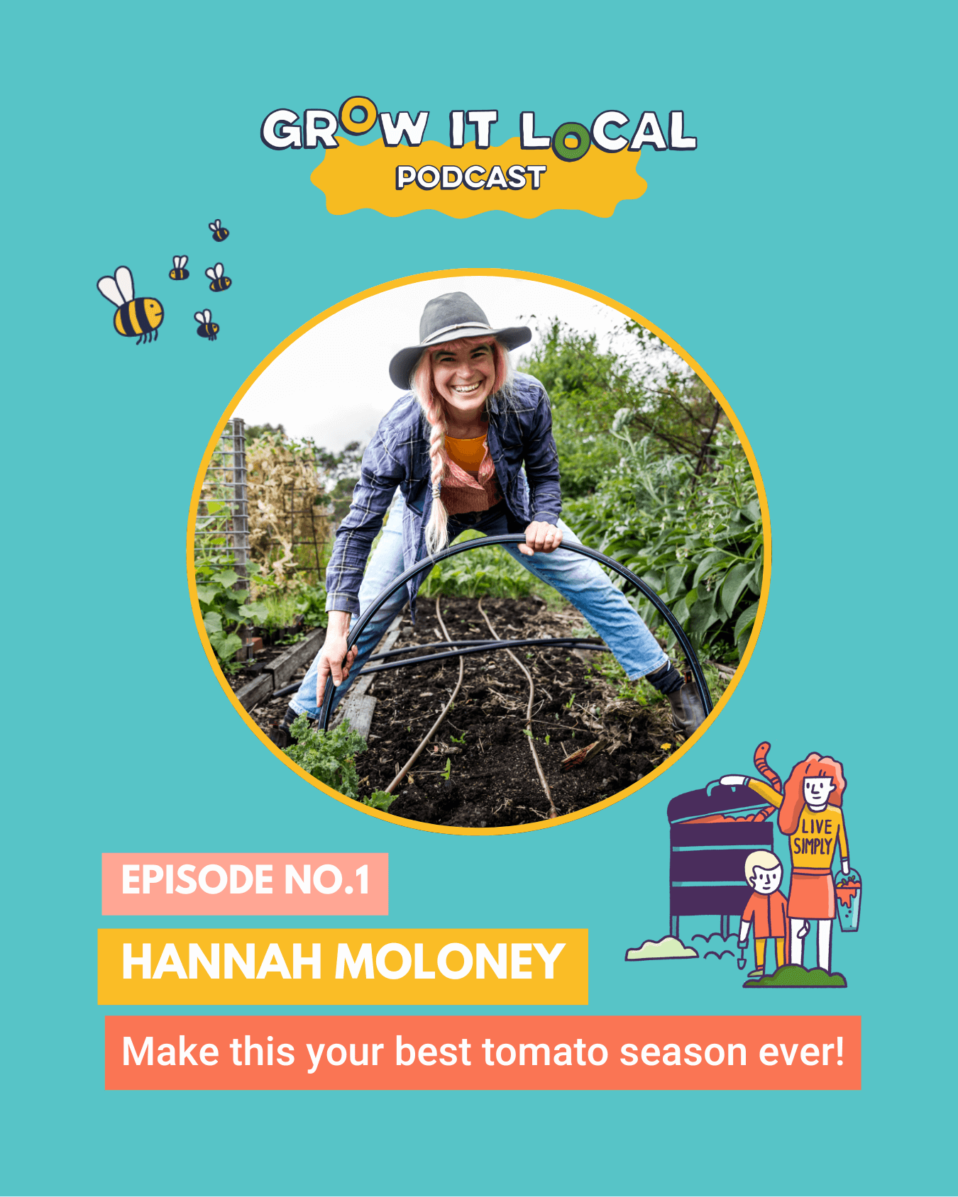 Grow It Local Podcast episode with gardening tips.