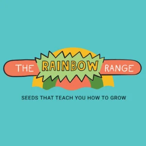 Rainbow Range logo with colourful design.